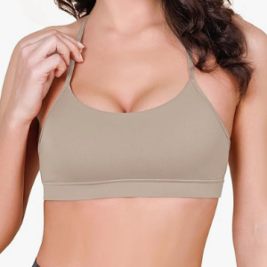 Women Wirefree Padded Strappy Yoga Bra